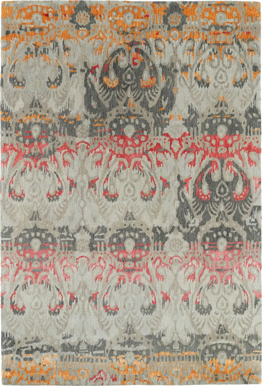 Modern Loom Mercery Hand Tufted Light Brown Transitional Rug