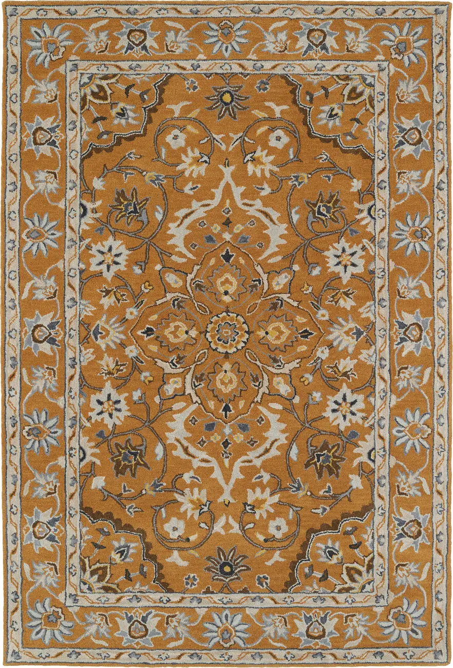 Modern Loom Middleton Hand Tufted Terracotta Traditional Rug