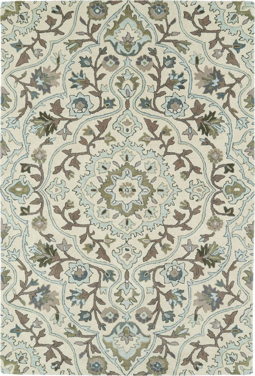 Modern Loom Middleton Hand Tufted Beige Traditional Rug