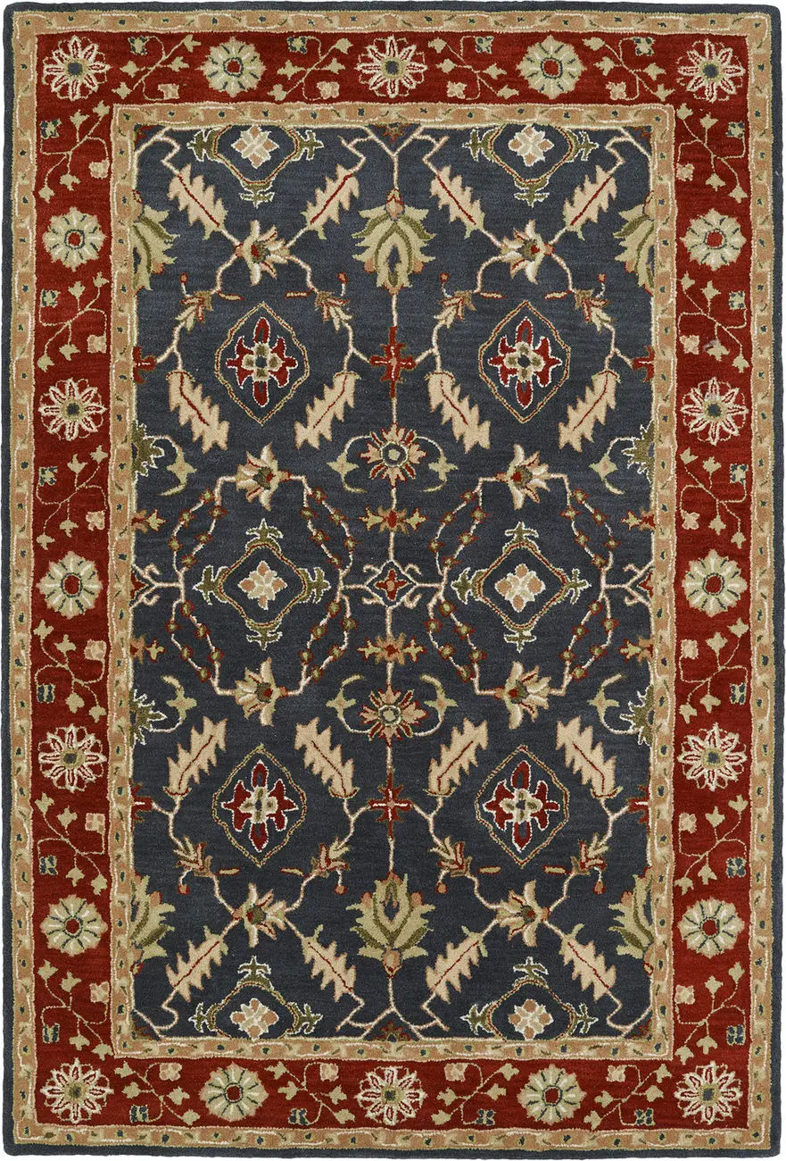 Modern Loom Middleton Hand Tufted Charcoal Traditional Rug