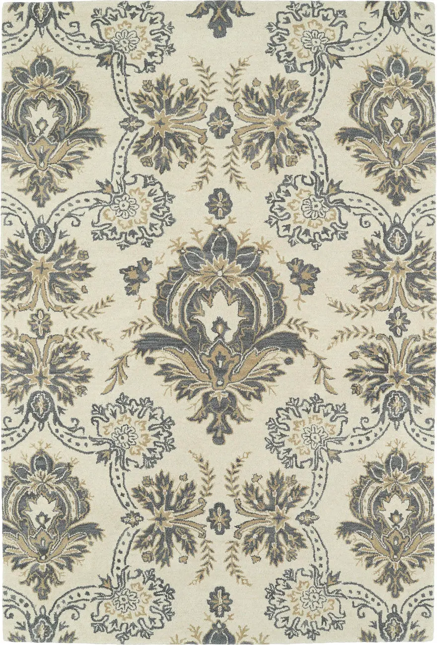 Modern Loom Melange Hand Tufted Ivory Transitional Rug 3