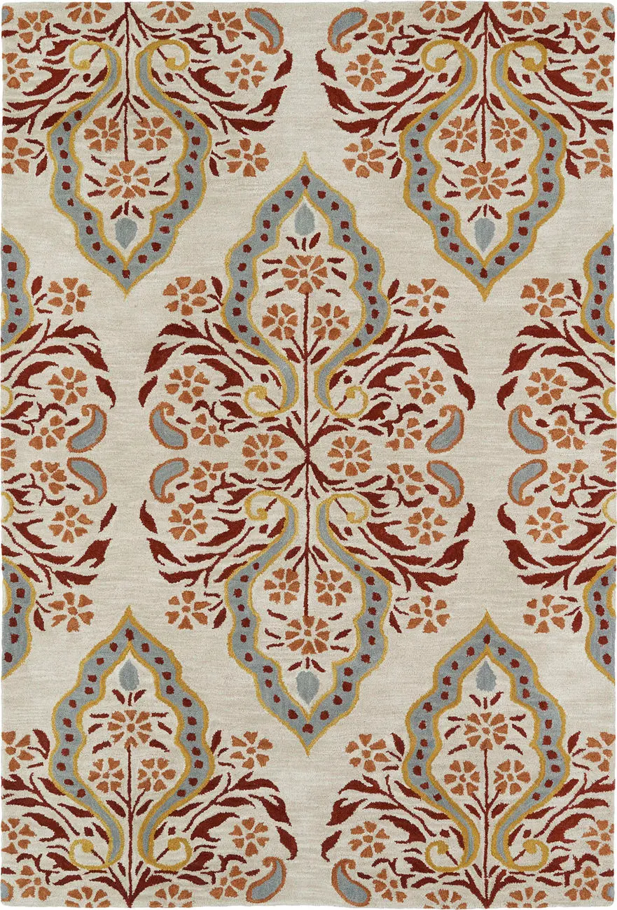 Modern Loom Melange Hand Tufted Mushroom Transitional Rug 2