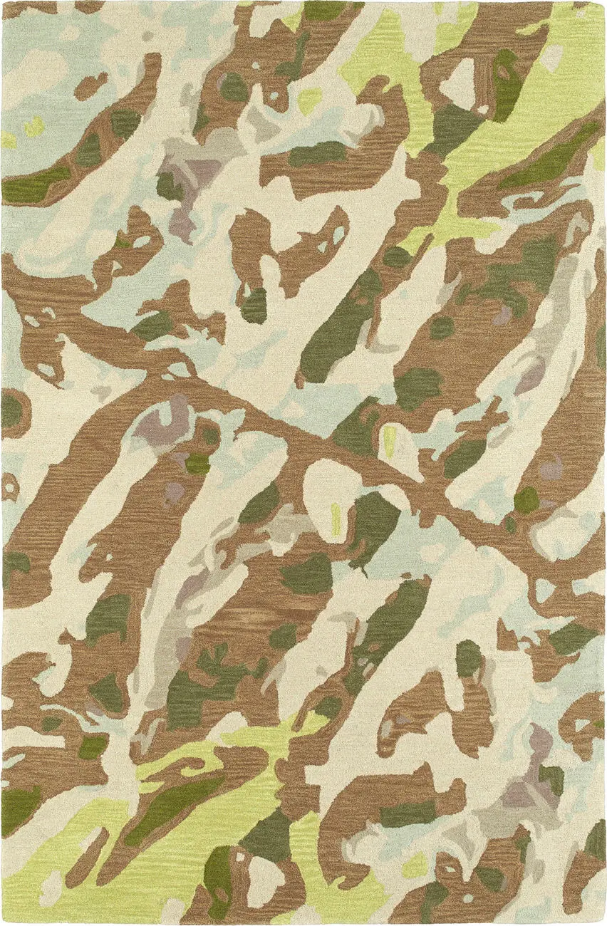 Modern Loom Pastiche Hand Tufted Light Brown Modern Rug