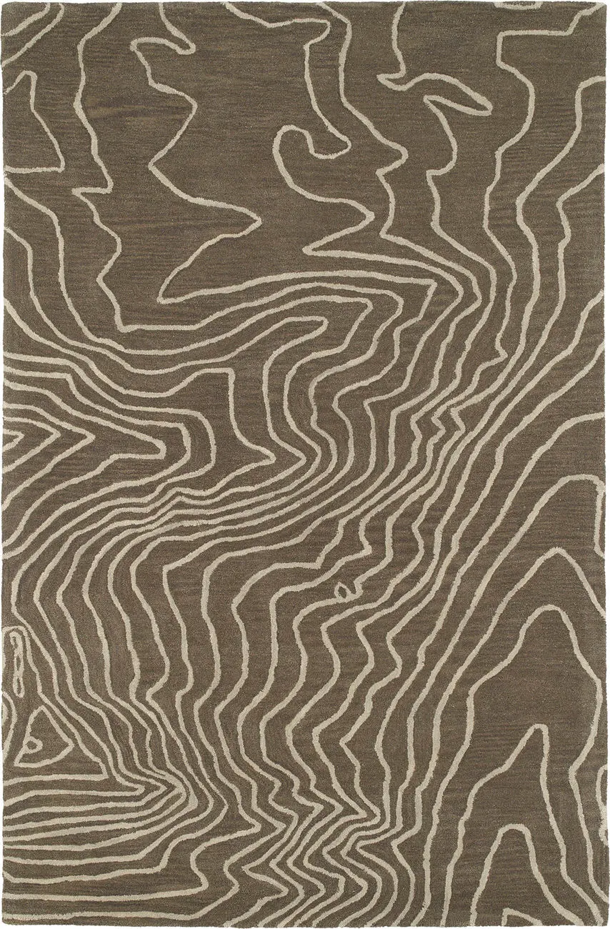 Modern Loom Pastiche Hand Tufted Taupe Modern Rug