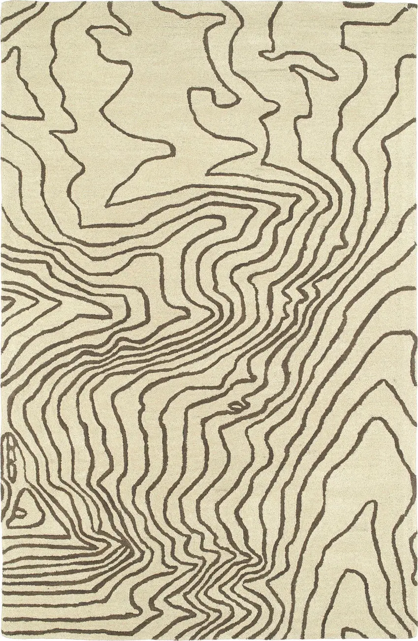 Modern Loom Pastiche Hand Tufted Chocolate Modern Rug