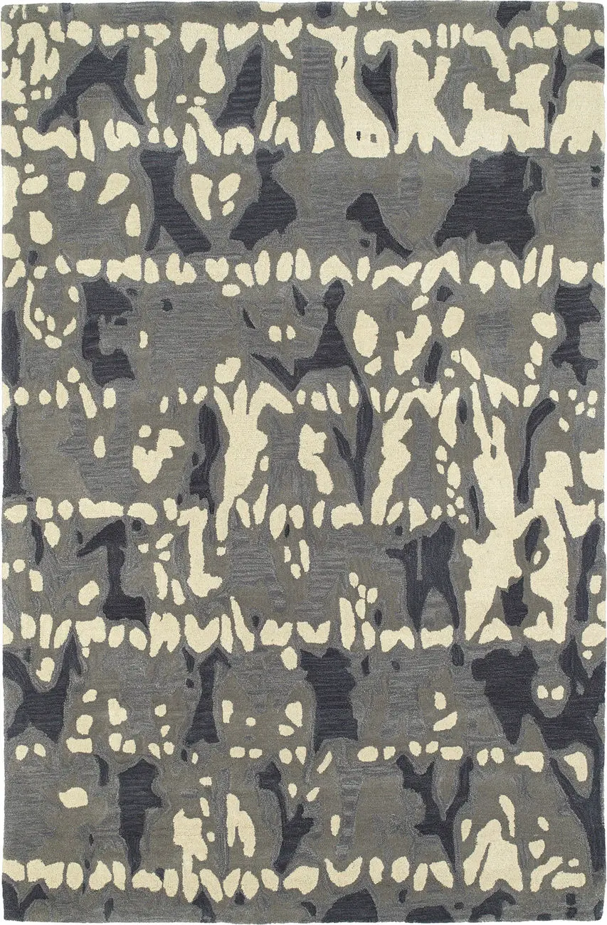 Modern Loom Pastiche Hand Tufted Grey Modern Rug 3