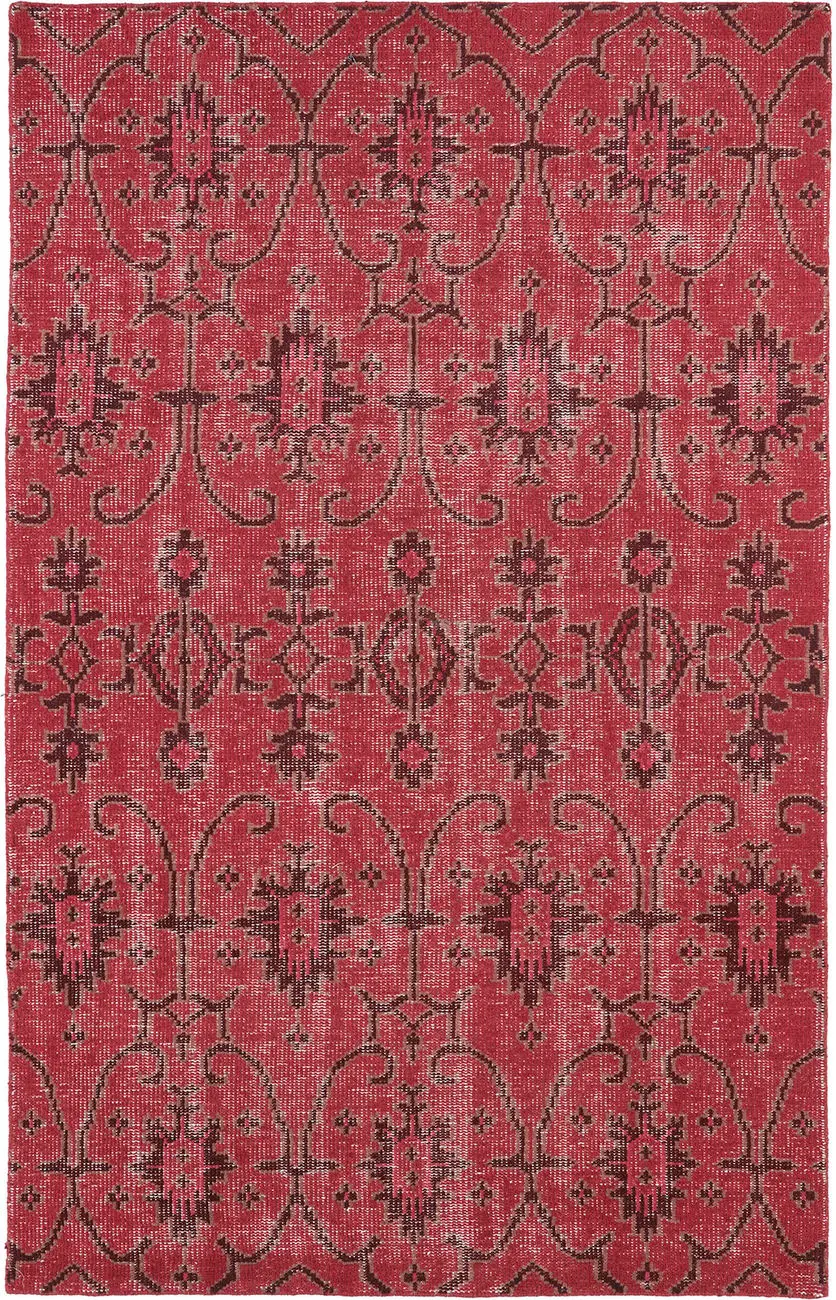 Modern Loom Restoration Raspberry Transitional Rug