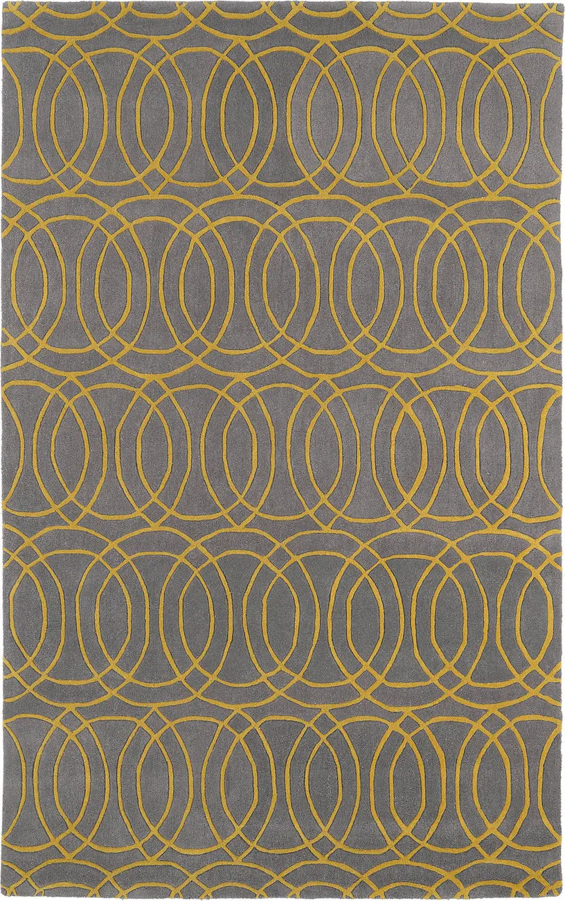 Modern Loom Revolution Hand Tufted Chocolate Modern Rug