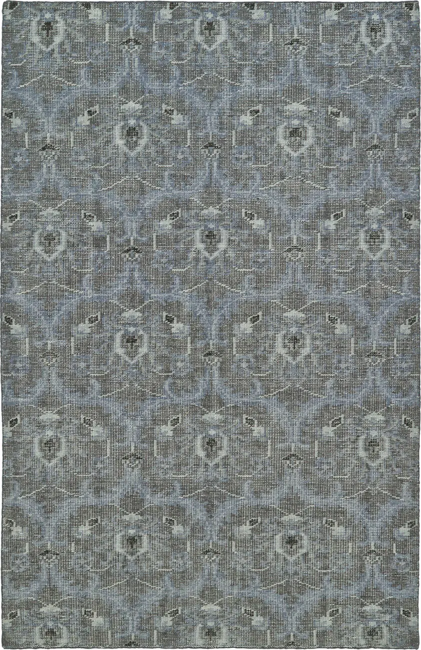 Modern Loom Relic Hand Knotted Graphite Transitional Rug