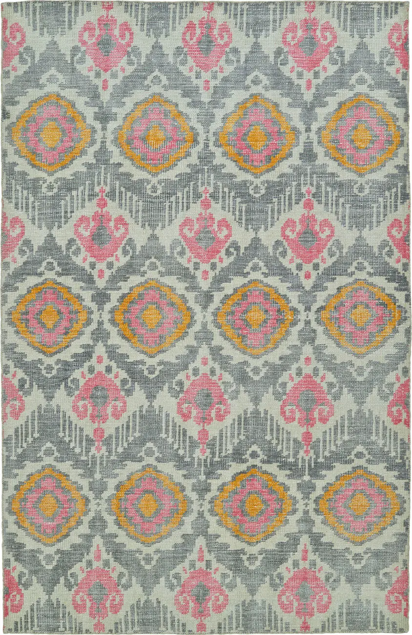 Modern Loom Relic Hand Knotted Grey Transitional Rug
