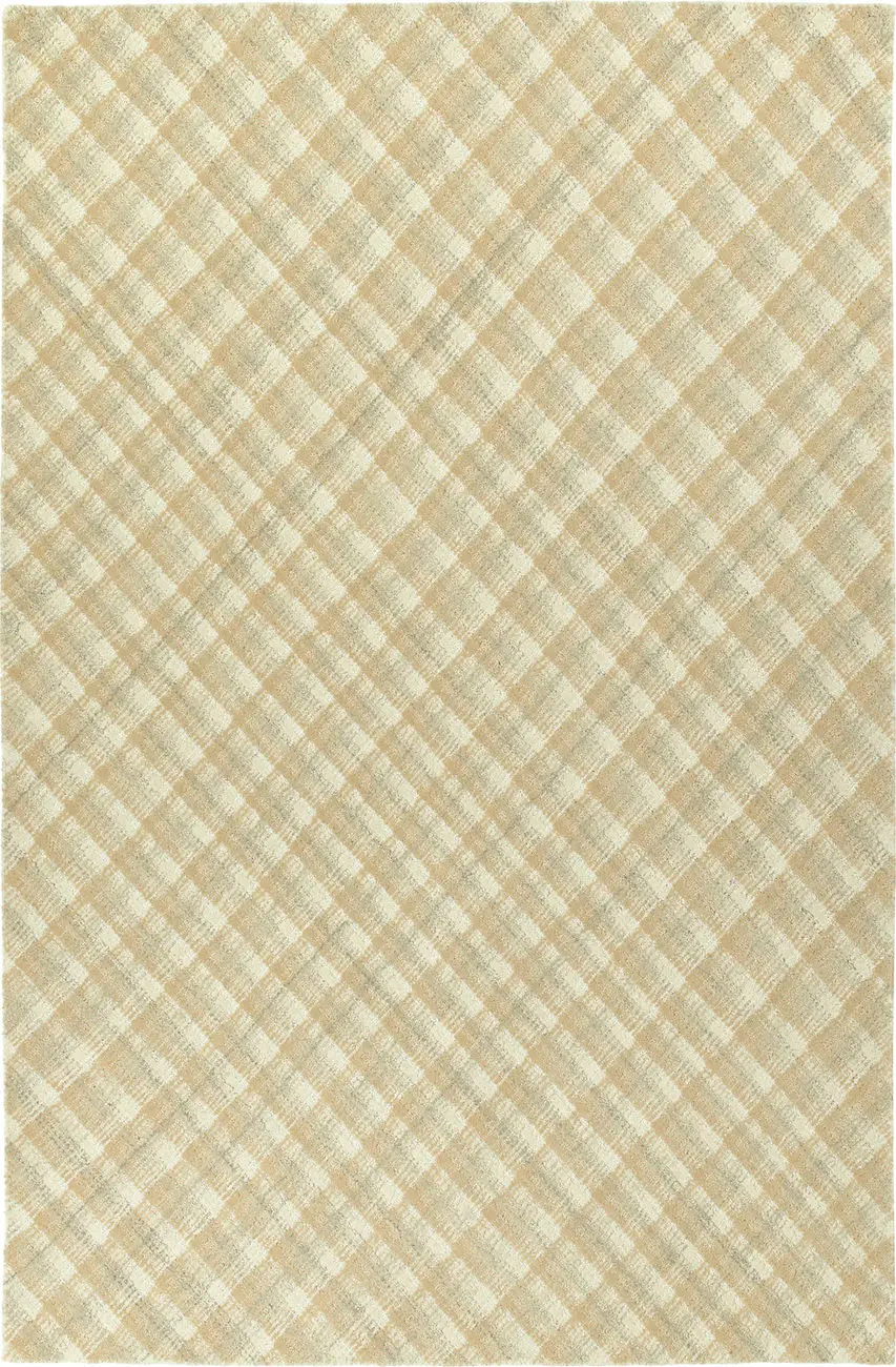 Modern Loom Sartorial Camel Patterned Modern Rug