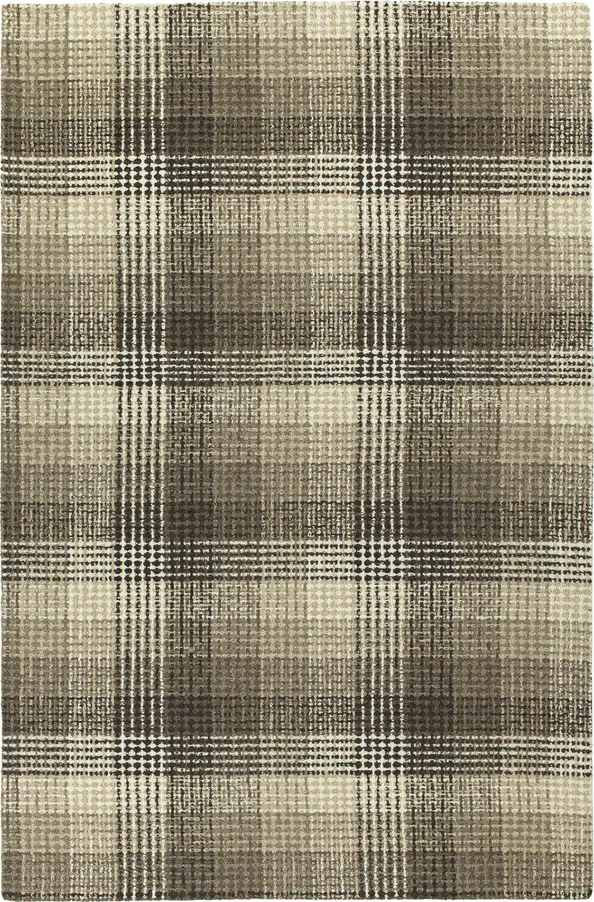Modern Loom Sartorial Brown Patterned Modern Rug