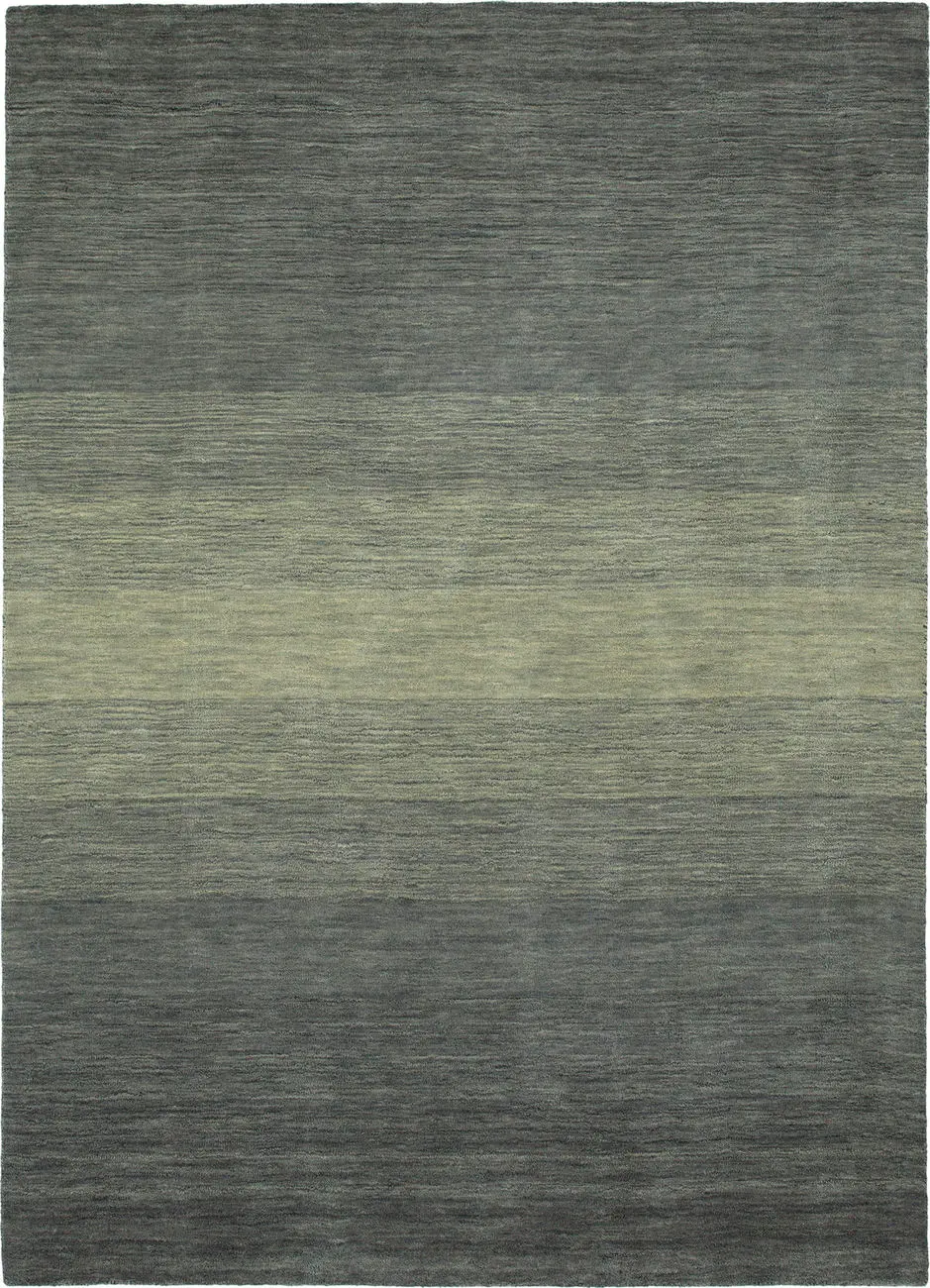Modern Loom Shades Grey Striped Modern Rug