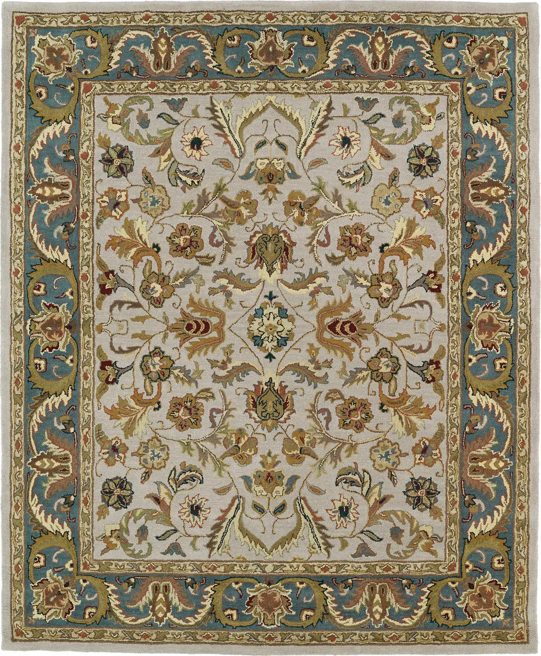 Modern Loom Taj Hand Tufted Taupe Traditional Rug