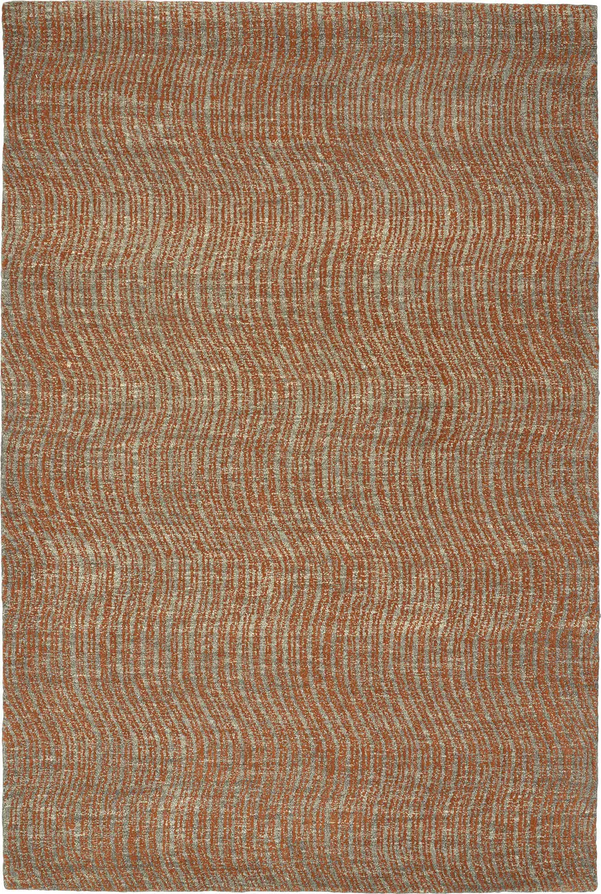 Modern Loom Textura Hand Tufted Paprika Modern Rug