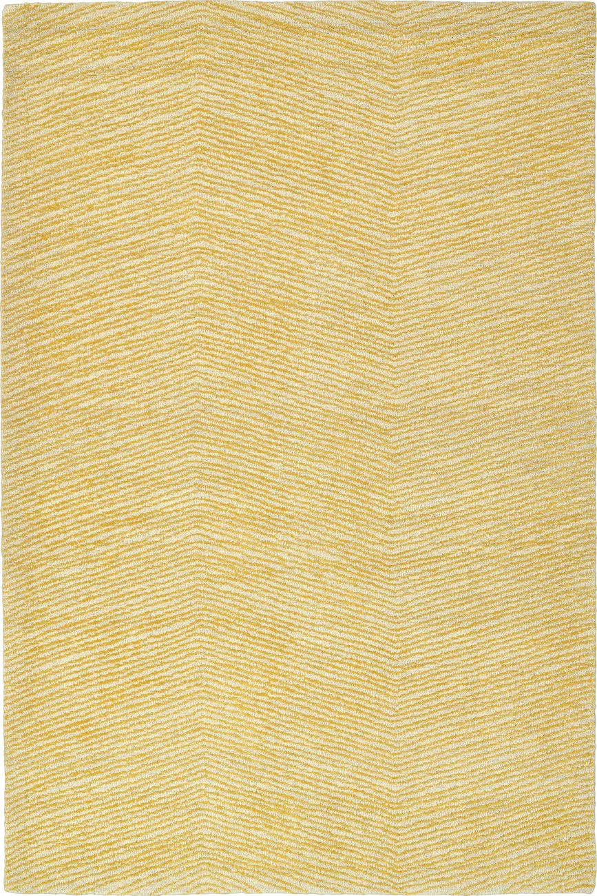 Modern Loom Textura Hand Tufted Gold Patterned Modern Rug