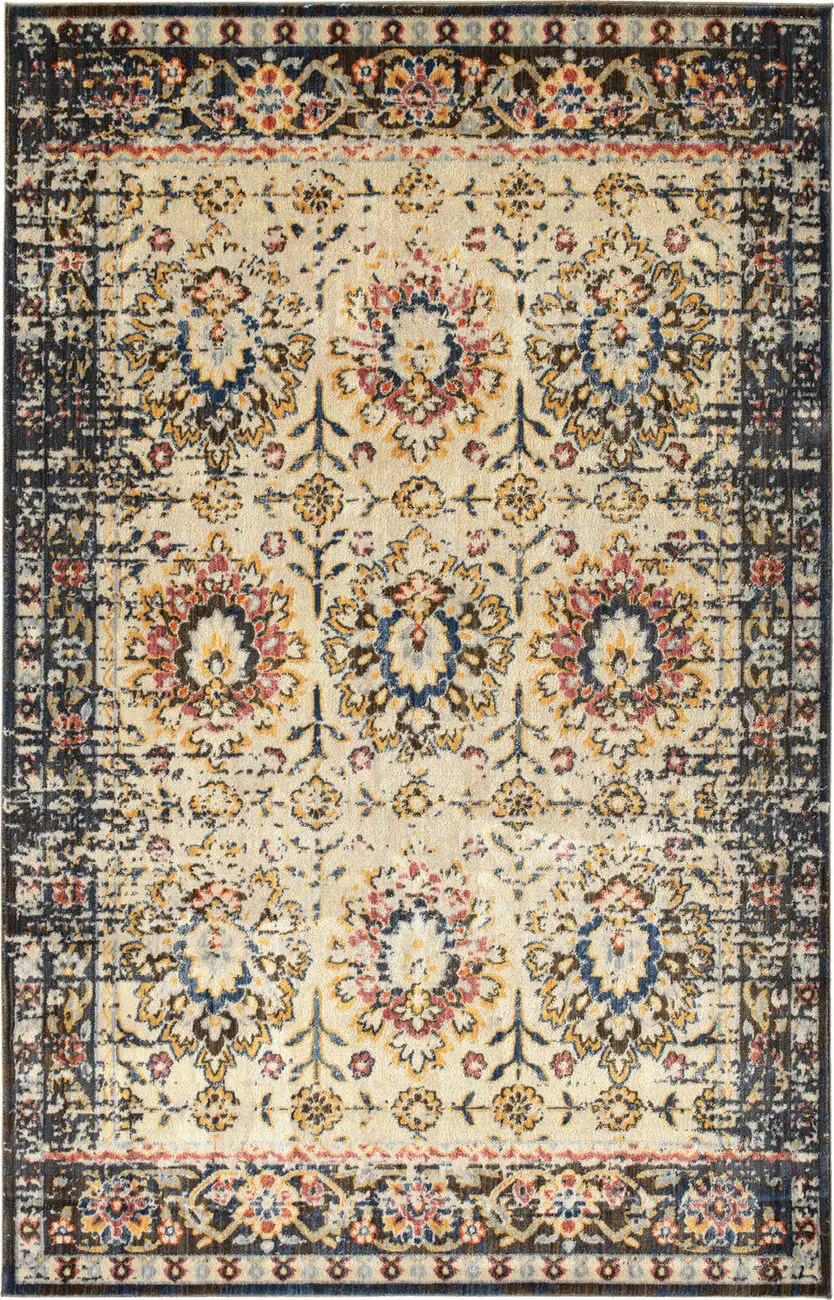 Modern Loom Tiziano Ivory Traditional Rug