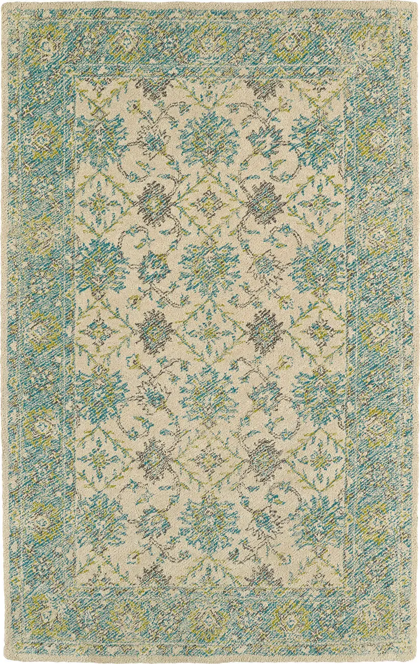Modern Loom Weathered Linen Outdoor Transitional Rug 6
