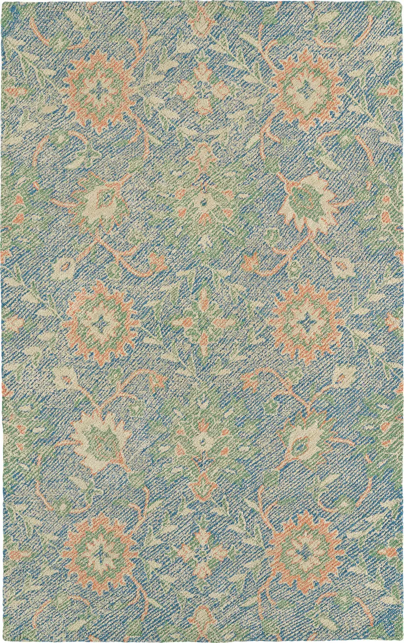 Modern Loom Weathered Glacier Outdoor Transitional Rug