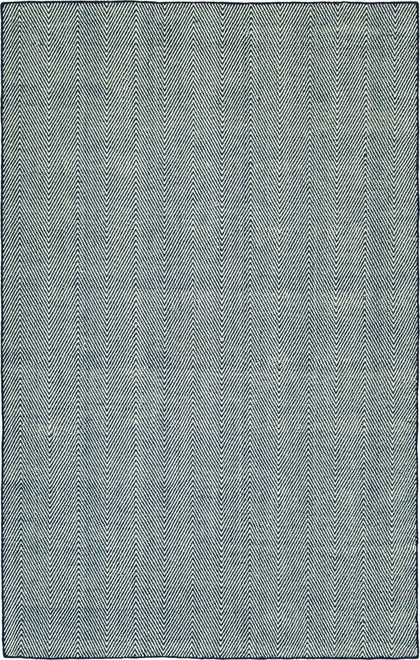 Modern Loom Ziggy Navy Outdoor Patterned Modern Rug