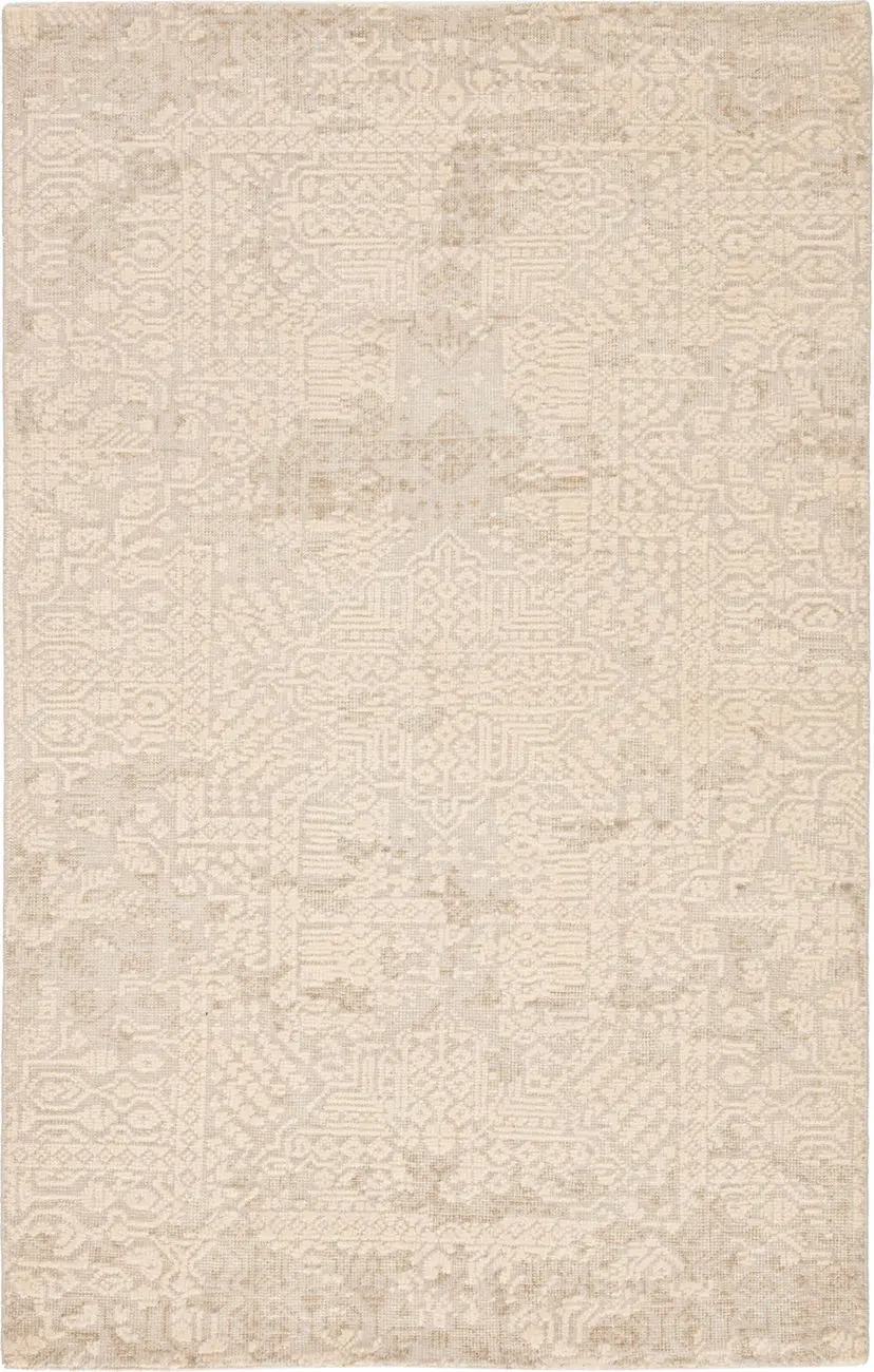 Jaipur Living Aerial ARL03 Aerial Barnard Tan Hand Loomed Wool Rug