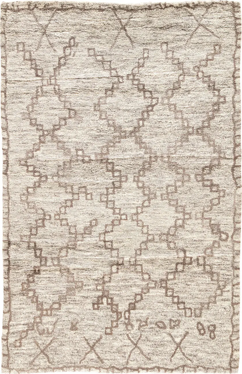 Jaipur Living Safi SAF03 Corfu Beige Tan Hand Loomed Wool Rug