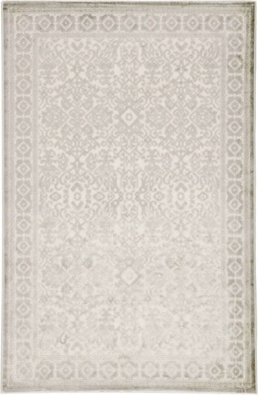 Jaipur Living Fables FB165 Fables Marisa Silver Power Loomed Synthetic Rug