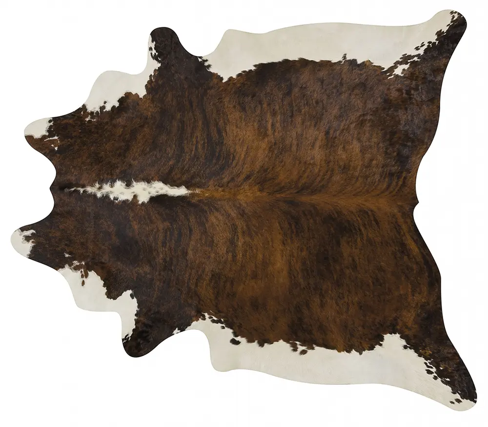 Pergamino Brown Cow Hide Rug 4