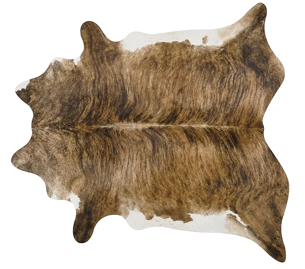 Pergamino Brown Cow Hide Rug 7