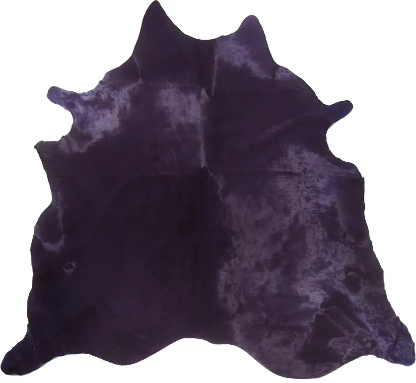 Pergamino Purple Cow Hide Rug