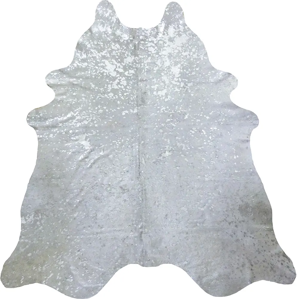 Pergamino Gray Cow Hide Rug