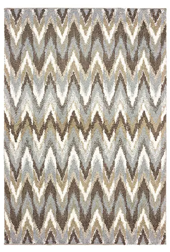 Modern Loom Verona 7310_004D6 Grey Abstract Rug