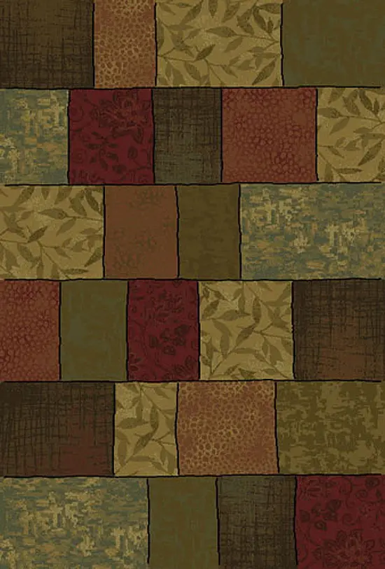 Modern Loom Hudson 7310_030C1 Green Rug