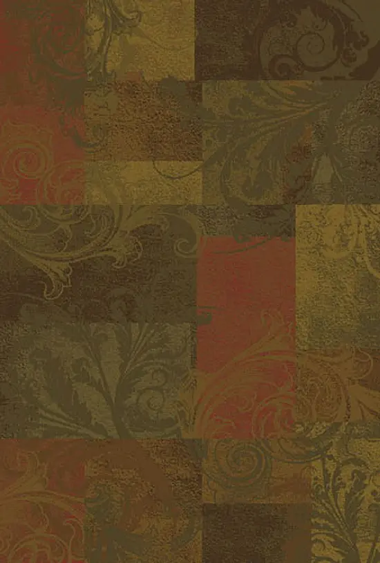 Modern Loom Hudson 7310_036G1 Green Rug