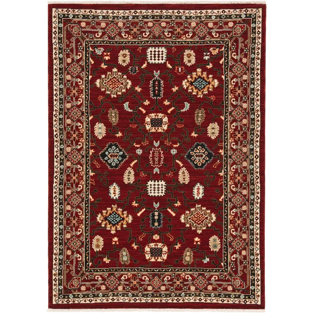 Lilihan Red Rug