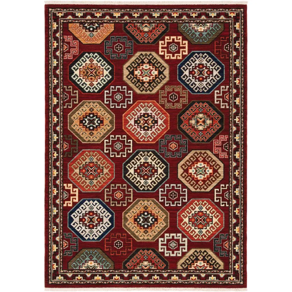 Lilihan Red Rug