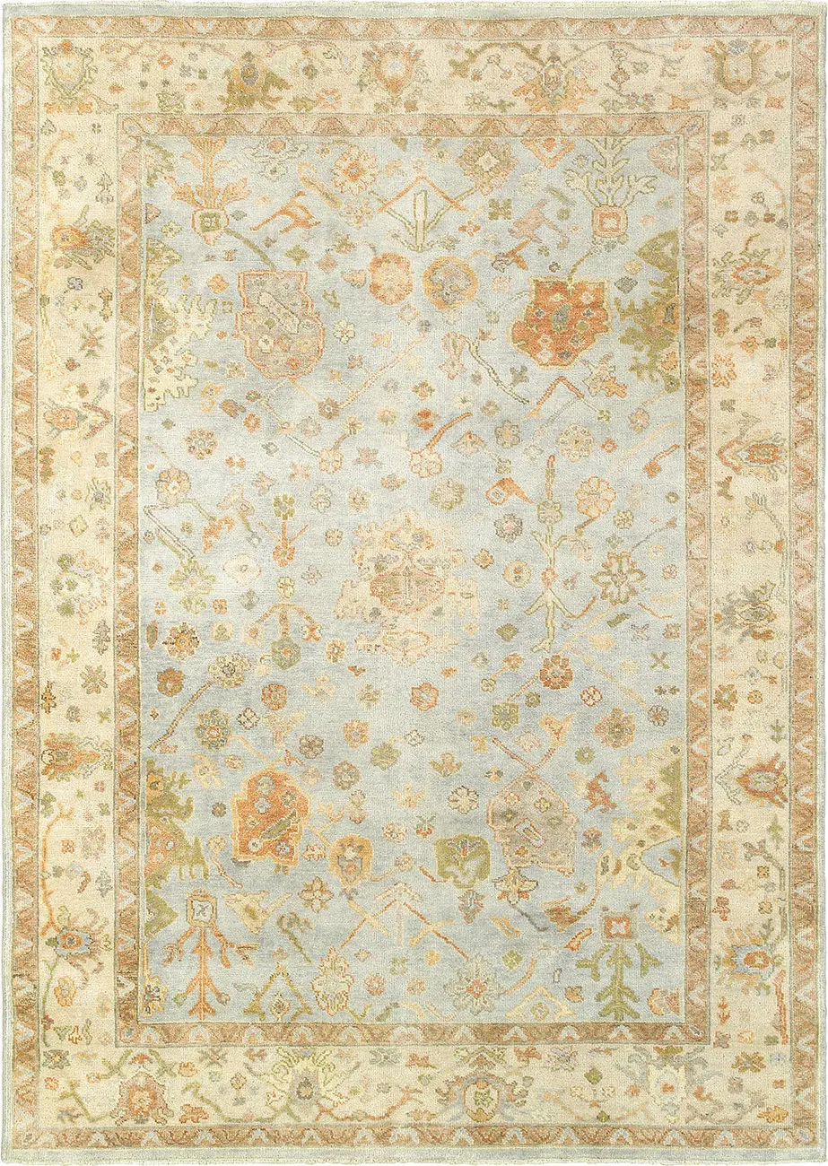 Modern Loom Palace 7310_10304 Blue Traditional Rug