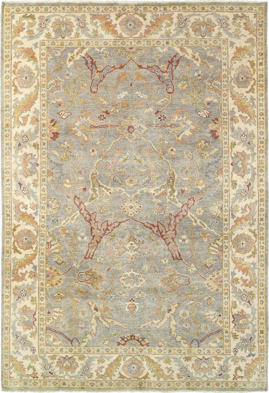 Modern Loom Palace 7310_10305 Grey Traditional Rug
