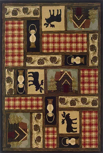 Modern Loom Hudson 7310_1067A Brown Rug Product Image