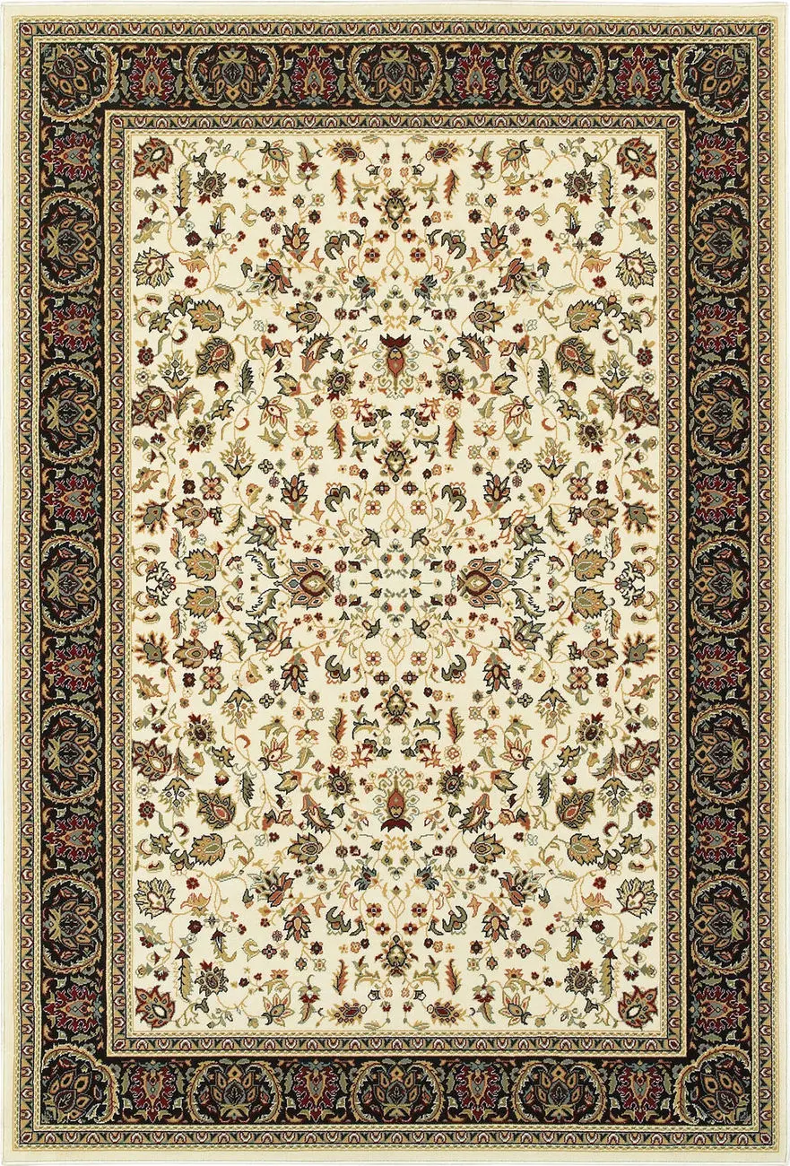 Modern Loom Kashan 7310_108X1 Ivory Traditional Rug