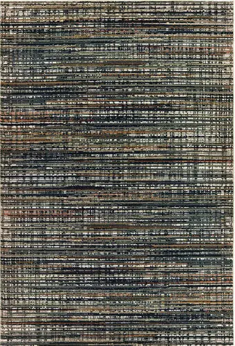 Modern Loom Bowen 7310_1332H Black Abstract Rug Product Image