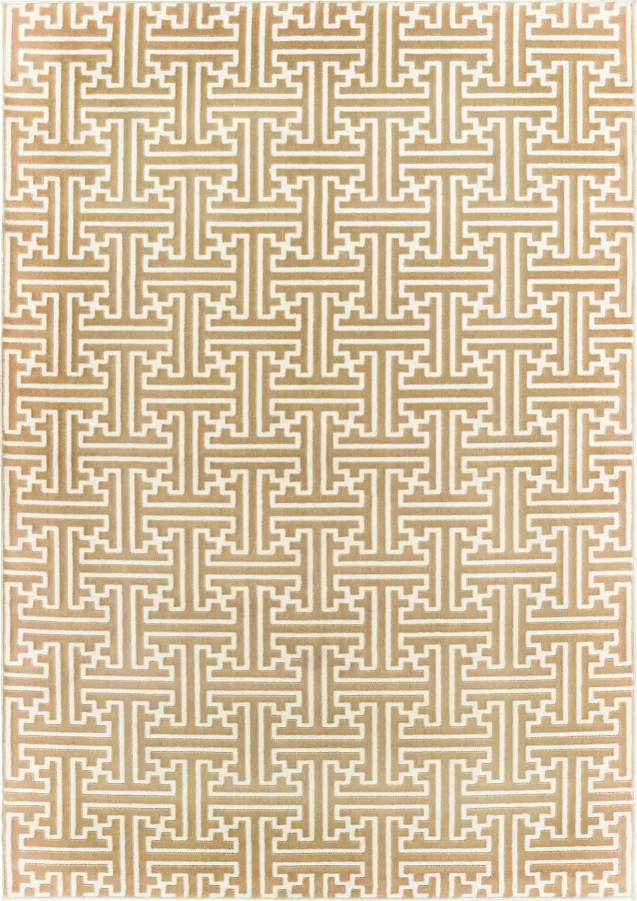 Modern Loom Bowen 7310_1333Y Gold Abstract Rug