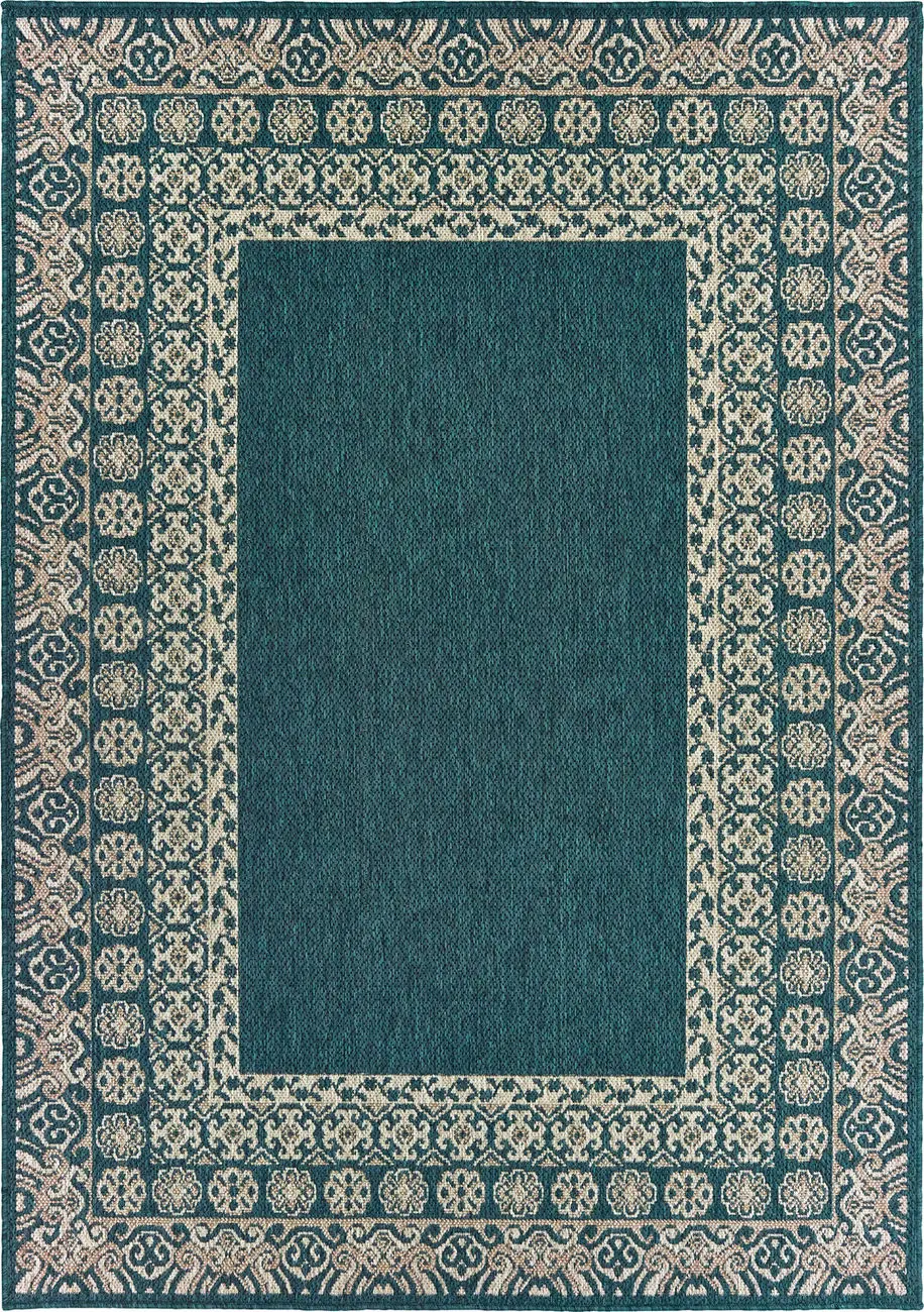 Modern Loom Latitude 7310_1503B Blue Outdoor Rug