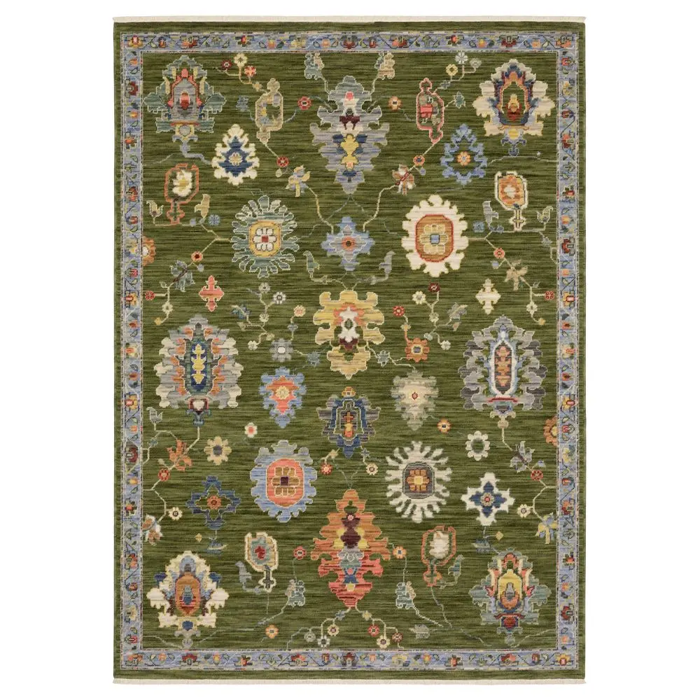 Lucca Green Rug