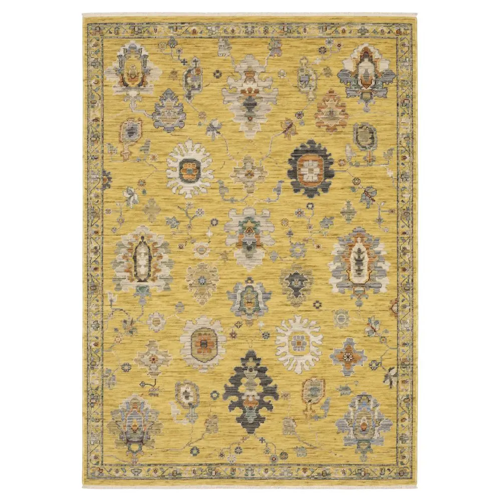 Lucca Yellow Rug