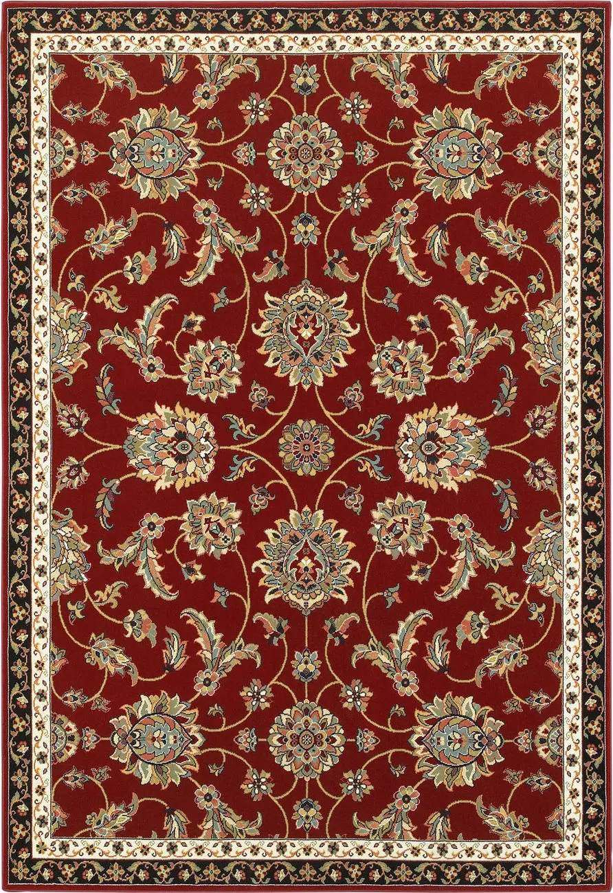 Modern Loom Kashan 7310_370RI Red Traditional Rug