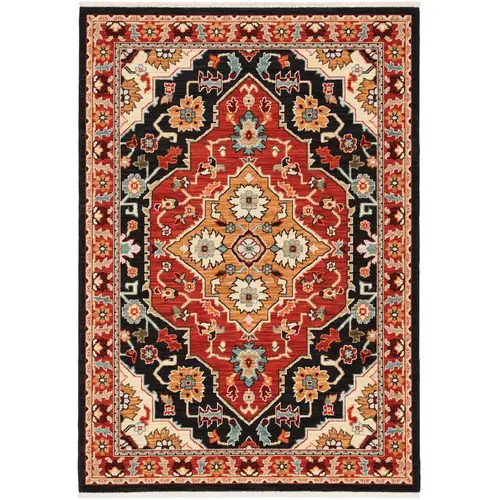 Lilihan Black Rug