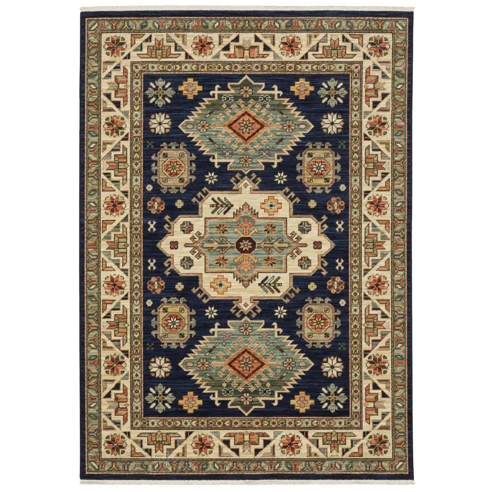 Lilihan Navy Rug