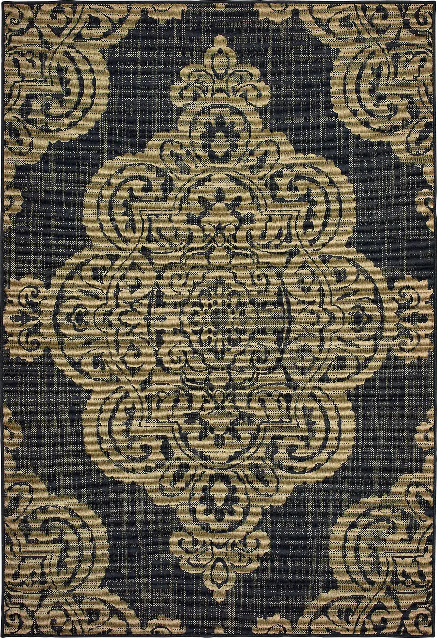 Modern Loom Marina 7310_5929K Black Rug