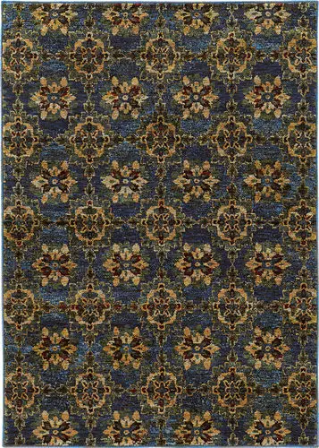 Modern Loom Andorra 7310_6883C Blue Rug